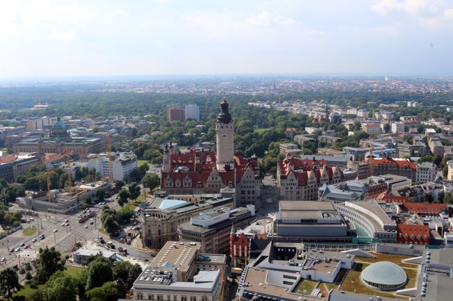 Skyline von Leipzig
